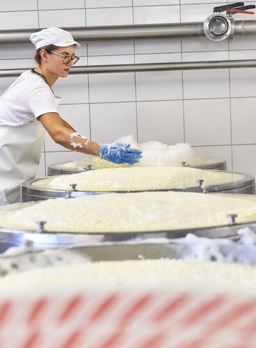 Produktion, Käserei Kottwil Produktion, Käserei Kottwil