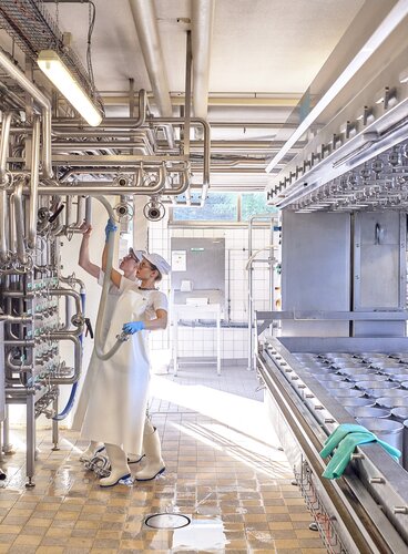 Produktion, Käserei Kottwil Produktion, Käserei Kottwil